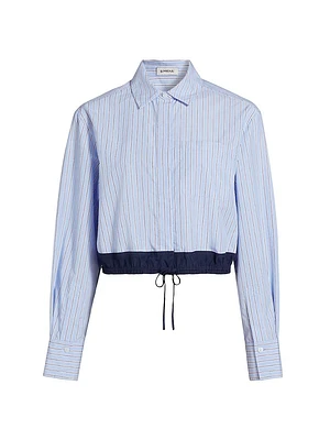Adryck Striped Button-Front Shirt