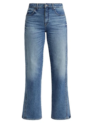 Tangled Up Mid-Rise Jeans