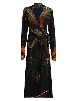 Eternity Begins Wrap Dress