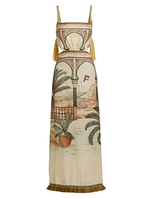 Cartagening Printed Maxi Dress