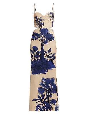 Ocean Of Secrets Maxi Dress