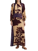 Intricate Islands Silk Top