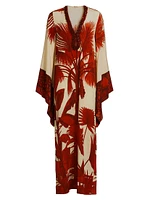 Southern Tropics Silk Maxi Dress