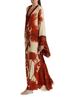 Southern Tropics Silk Maxi Dress