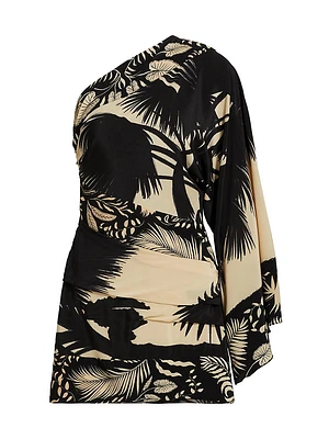 Fermina Resort Forest Mini Dress