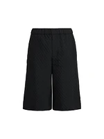Skull Jacquard Shorts