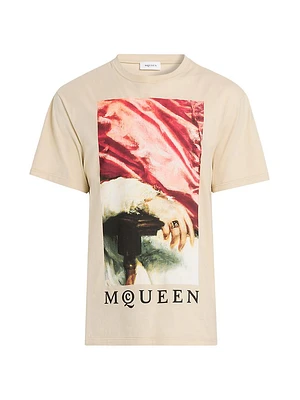 Logo Cotton Crewneck T-Shirt
