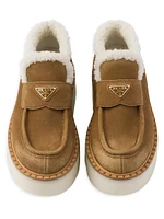 Suede Loafers