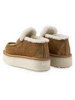 Suede Loafers