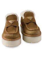 Suede Loafers