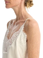 Silk Lace Camisole Top