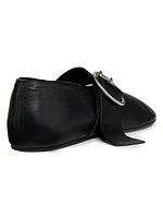 Leather Ballerina Flats