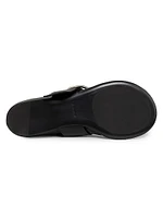 Leather Ballerina Flats