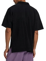 Monthly Colors: April Button-Front Shirt