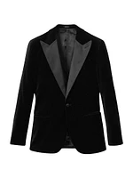 Diamond Velvet Single-Breasted Dinner Jacket