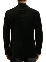 Diamond Velvet Single-Breasted Dinner Jacket