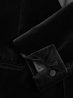 Diamond Velvet Single-Breasted Dinner Jacket