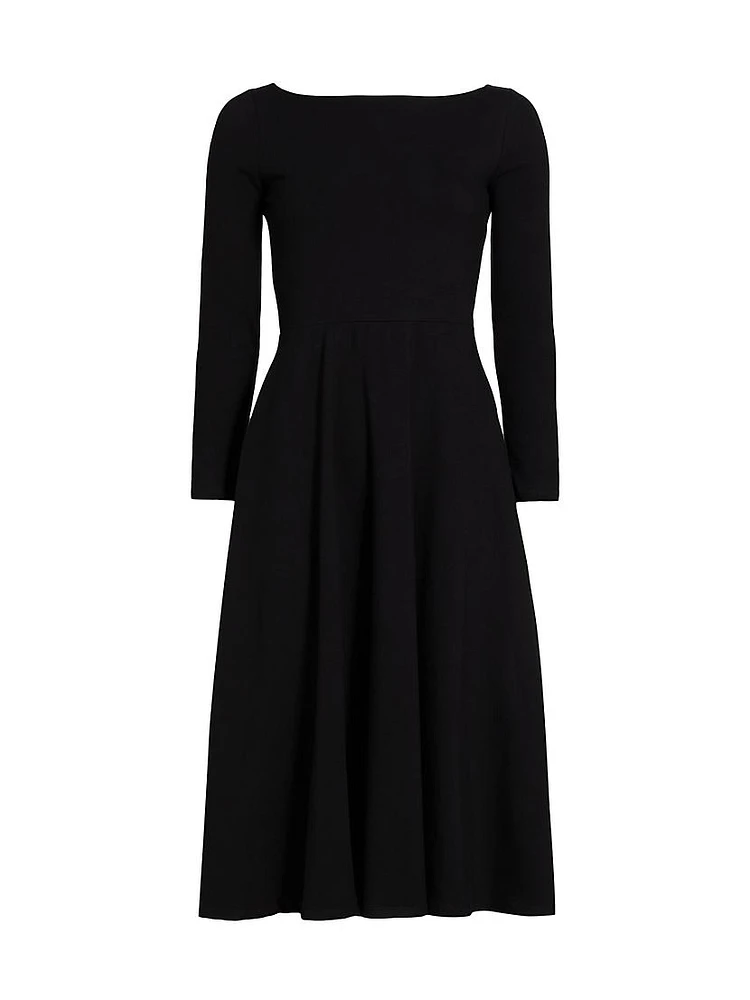 Wiley Stretch Cotton Midi-Dress