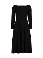 Wiley Stretch Cotton Midi-Dress