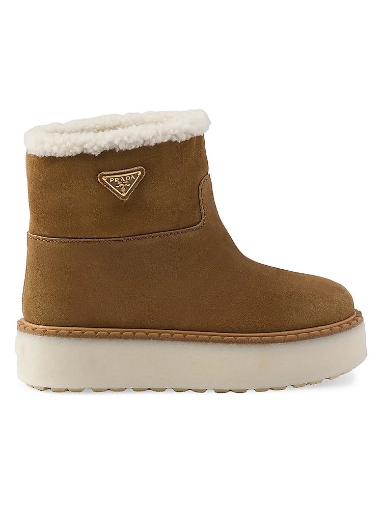 Suede Booties