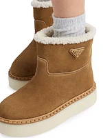 Suede Booties