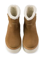 Suede Booties
