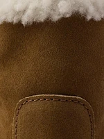 Suede Booties