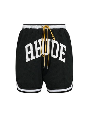 Collegiate Basketball Mesh Shorts