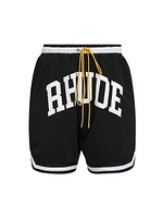 Collegiate Basketball Mesh Shorts
