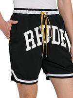 Collegiate Basketball Mesh Shorts