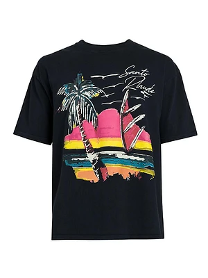 Saint Graphic Cotton T-Shirt