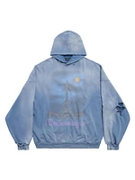 Paris Moon Oversized Hoodie