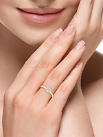 14K Yellow Gold & TCW Round Brilliant Lab-Grown Diamond Solitaire Ring