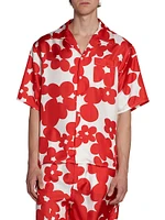 Dillies Printed Silk Shirt