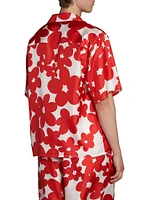 Dillies Printed Silk Shirt