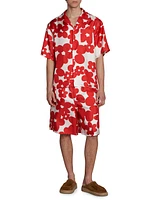 Dillies Printed Silk Shirt