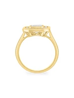 14K Yellow Gold & TCW Lab-Grown Diamond Ring