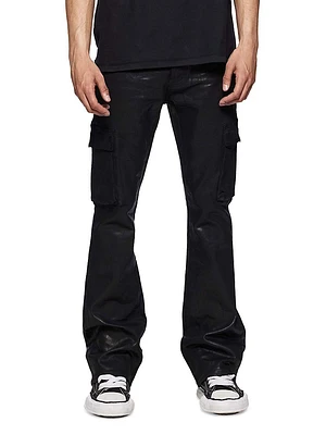 Coated Cargo Pants