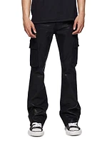 Coated Cargo Pants