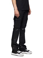 Coated Cargo Pants