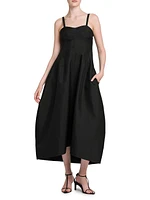 Bustier Midi-Dress