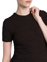 Textured Knit T-Shirt