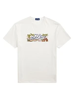 Logo Embroidered Jersey T-Shirt