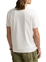 Logo Embroidered Jersey T-Shirt
