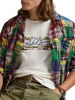 Logo Embroidered Jersey T-Shirt