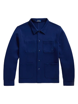 Double-Knit Overshirt