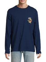 Classic-Fit Embroidered Jersey T-Shirt