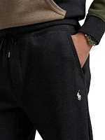Thermal Logo Double-Knit Joggers