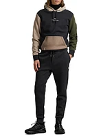 Thermal Logo Double-Knit Joggers