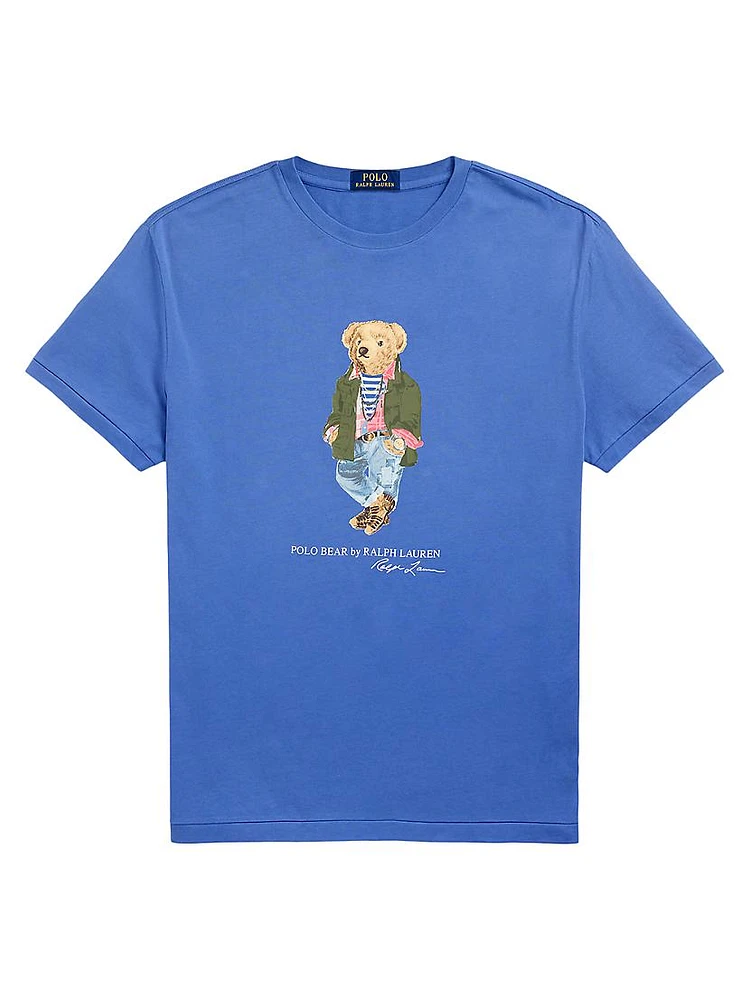 Classic-Fit Polo Bear Jersey T-Shirt